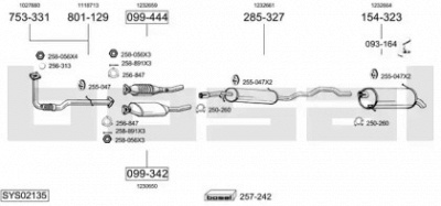 BOSAL sys02135 -