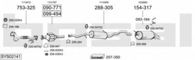 BOSAL sys02141 -