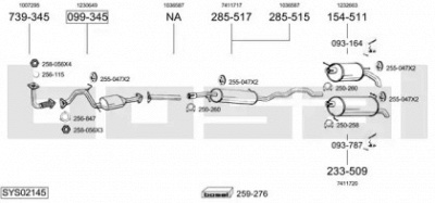 BOSAL sys02145 -