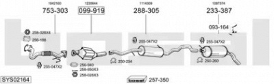 BOSAL sys02164 -