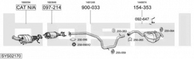 BOSAL sys02170 -