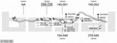 BOSAL sys02180 -