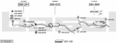 BOSAL sys02201 -