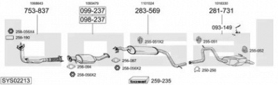 BOSAL sys02213 -