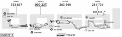 BOSAL sys02217 -