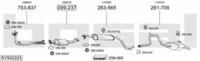 BOSAL sys02223 -