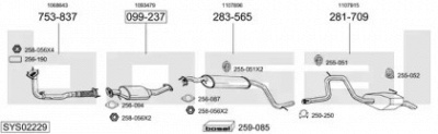 BOSAL sys02229 -