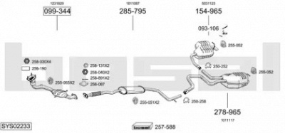 BOSAL sys02233 -