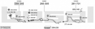 BOSAL sys02235 -