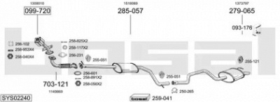 BOSAL sys02240 -