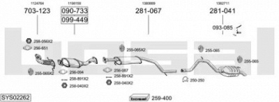 BOSAL sys02262 -