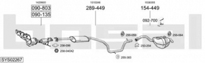 BOSAL sys02267 -