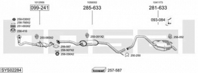 BOSAL sys02284 -