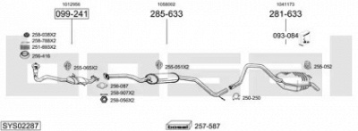 BOSAL sys02287 -
