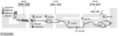 BOSAL sys02288 -