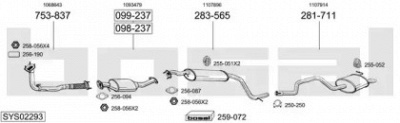 BOSAL sys02293 -