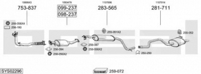 BOSAL sys02296 -