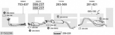 BOSAL sys02299 -  
