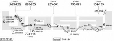 BOSAL sys02313 -