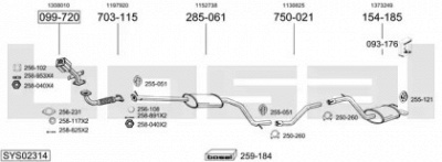BOSAL sys02314 -