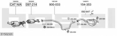 BOSAL sys02320 -