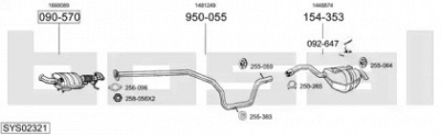 BOSAL sys02321 -