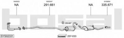 BOSAL sys02331 -  