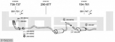 BOSAL sys02333 -