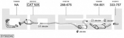 BOSAL sys02342 -