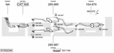 BOSAL sys02344 -