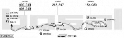 BOSAL sys02349 -  