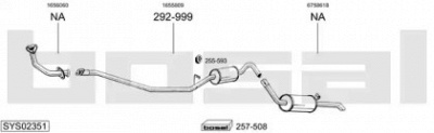 BOSAL sys02351 -