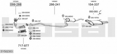 BOSAL sys02353 -
