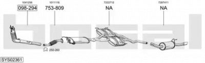 BOSAL sys02361 -