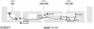 BOSAL sys02371 -