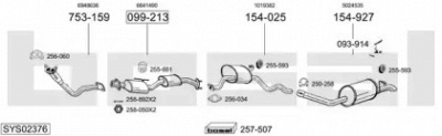 BOSAL sys02376 -