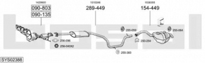 BOSAL sys02388 -