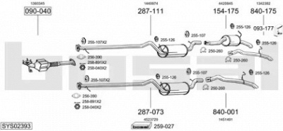 BOSAL sys02393 -
