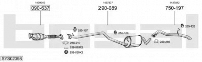 BOSAL sys02398 -