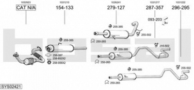 BOSAL sys02421 -