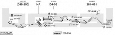 BOSAL sys02475 -