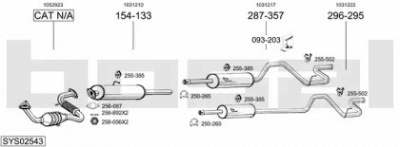 BOSAL sys02543 -