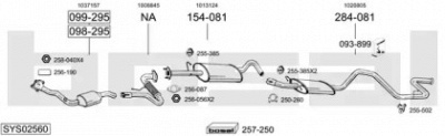 BOSAL sys02560 -