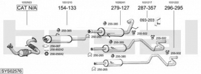 BOSAL sys02576 -