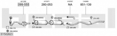BOSAL sys02623 -