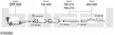 BOSAL sys02680 -