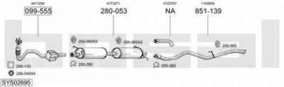 BOSAL sys02695 -