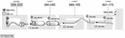 BOSAL sys02706 -