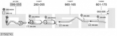 BOSAL sys02743 -