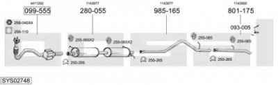 BOSAL sys02748 -
